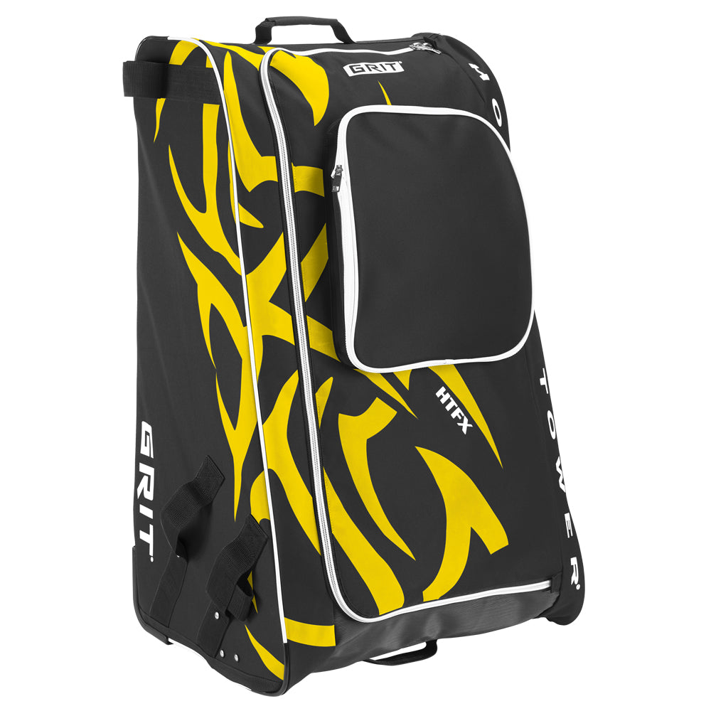 Grit Inc. Flex Hockey Tower Medium Equipment Bag 33-Inch, Black FLX1-033-B